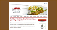 Desktop Screenshot of citygrill.co.za